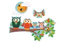 Puzzle enfant jour/nuit double face hibou