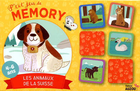 Les animaux de la Suisse : p'tit jeu de memory