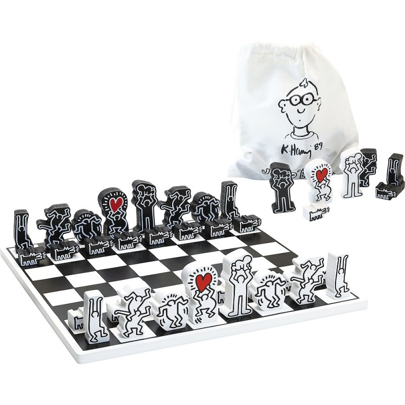 Jeu d'échecs Keith Haring