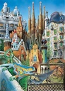 Miniature Collage Gaudi 1000 pcs