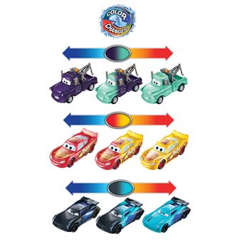 Cars Color Changers 3 véhicules