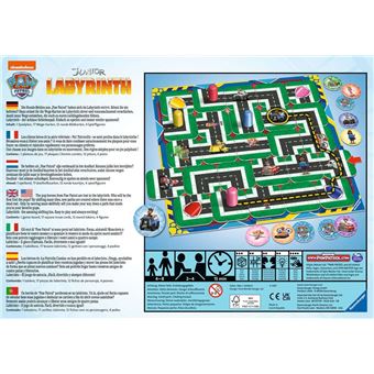 Labyrinthe Junior Paw Patrol