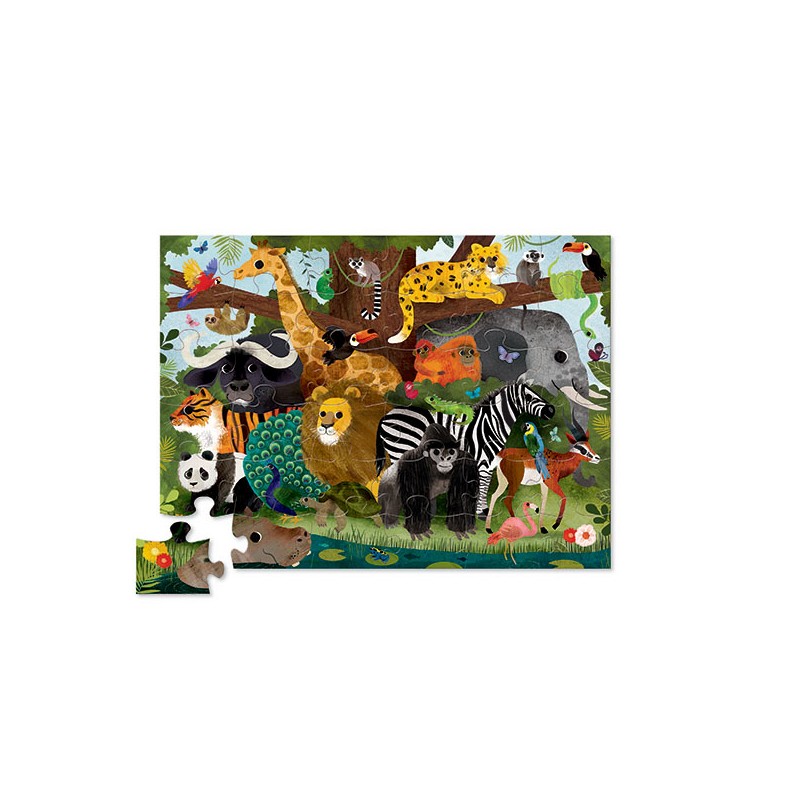 Puzzle Ami de la jungle 36 pcs