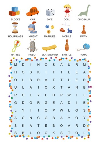 Mini Logix Mots mêlés anglais (mult)