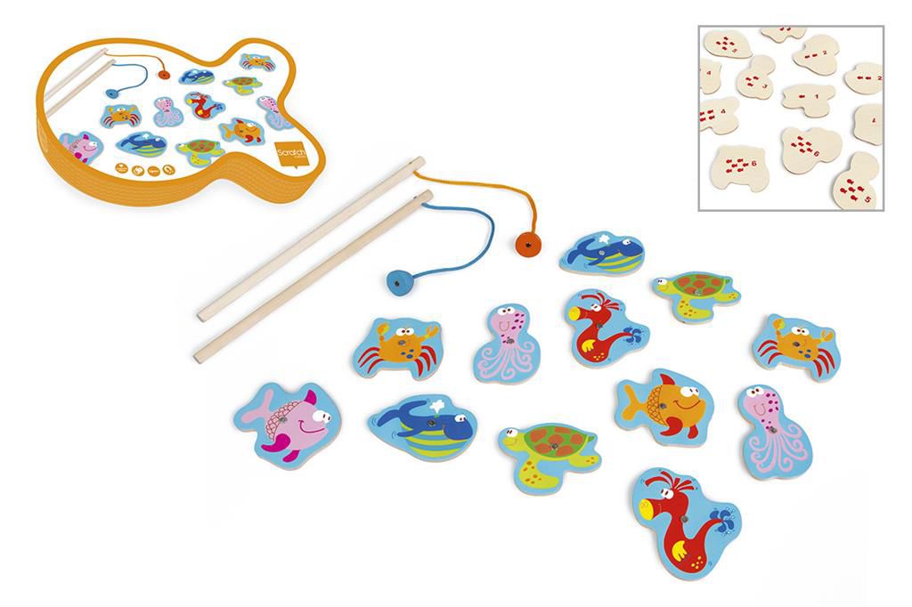 Jeu de pêche poissons amusants