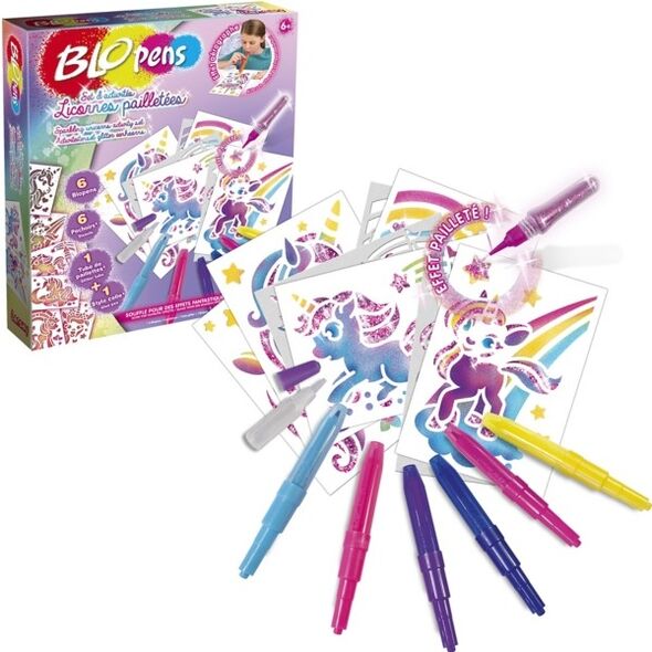 Blopens - Set d'activités Licornes Paillettées