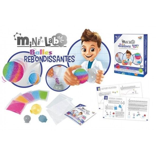 MINI LAB BALLES REBONDISSANTES