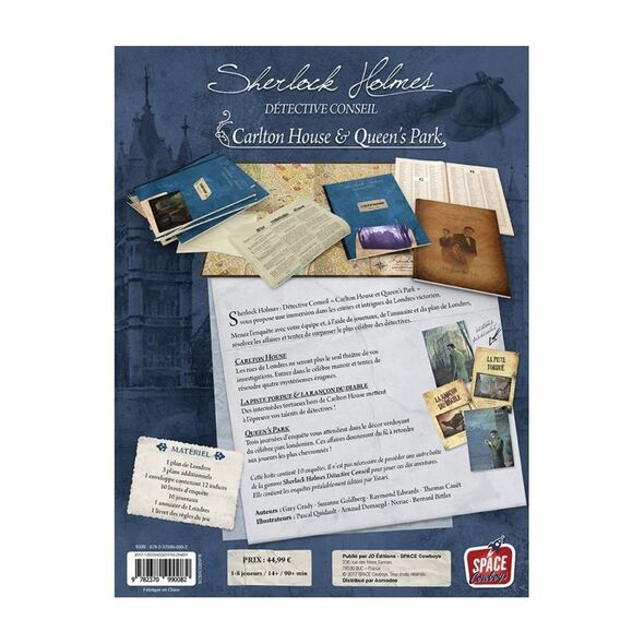 Sherlock Holmes - Détective Conseil 3 : Carlton House & Queen's Park