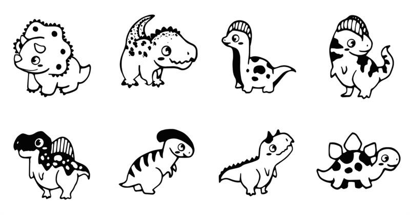 Stampo Bambino Dinosaure