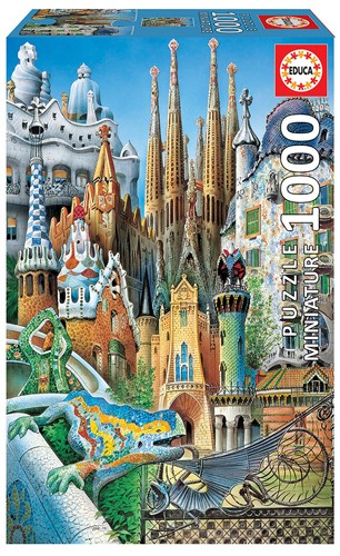 Miniature Collage Gaudi 1000 pcs