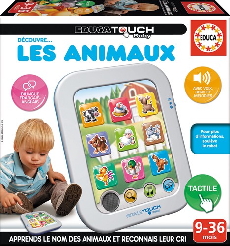 Educa touch baby découvre les animaux (f)