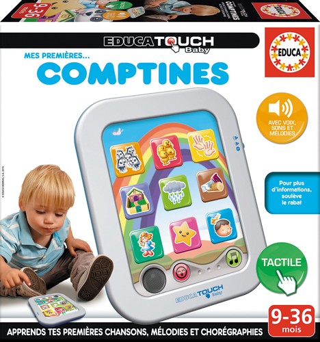 Educa touch baby mes premières comptines (f)