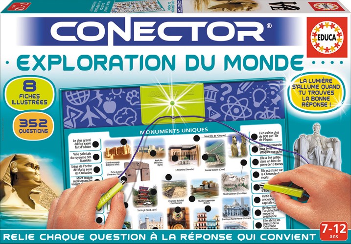 Conector exploration du monde