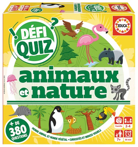 Défi quiz - Animaux et nature (f)