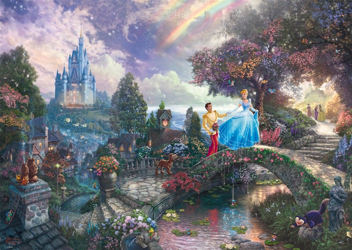 Puzzle Disney Cendrillon 1000 pcs