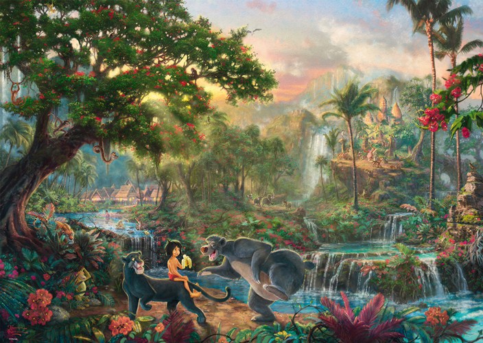 Puzzle Disney Le livre de la jungle 1000 pcs