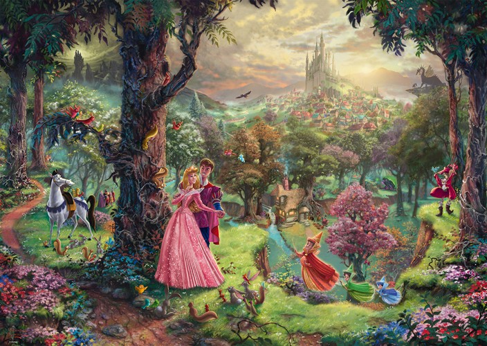Puzzle Disney La belle au bois dormant 1000 pcs