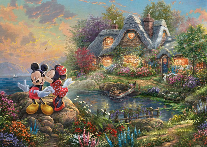 Puzzle Disney Sweethearts Mickey &amp; Minnie 1000 pcs