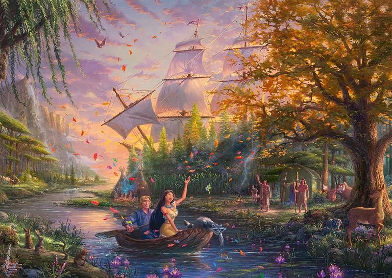 Puzzle Disney Pocahontas 1000 Teile