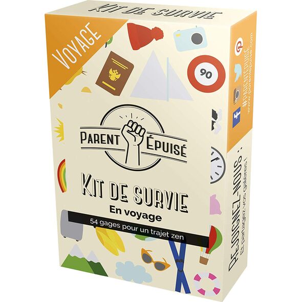 PARENT EPUISE KIT DE SURVIE EN VOYAGE (FR)