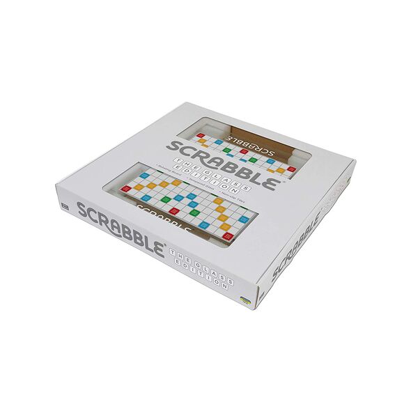 SCRABBLE PLATEAU EN VERRE (FR)