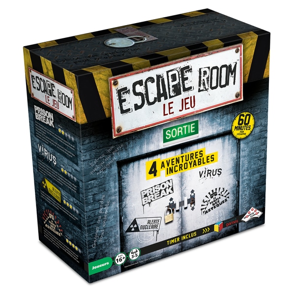 Escape Room Coffret 4 Jeux