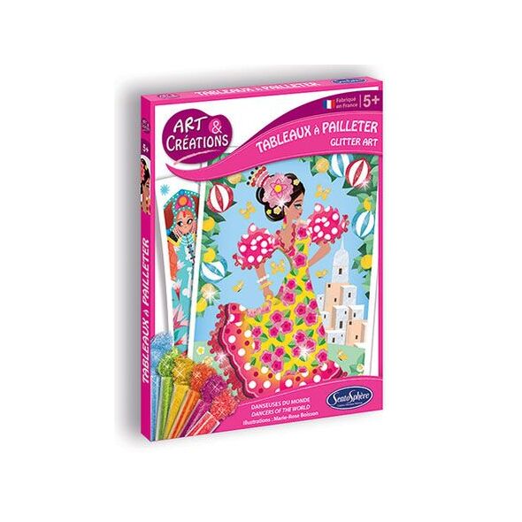 Tableaux à pailleter Danseuses du Monde