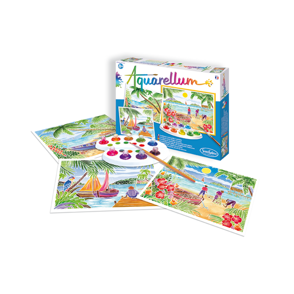 Aquarellum GM 3T Paysages tropicaux