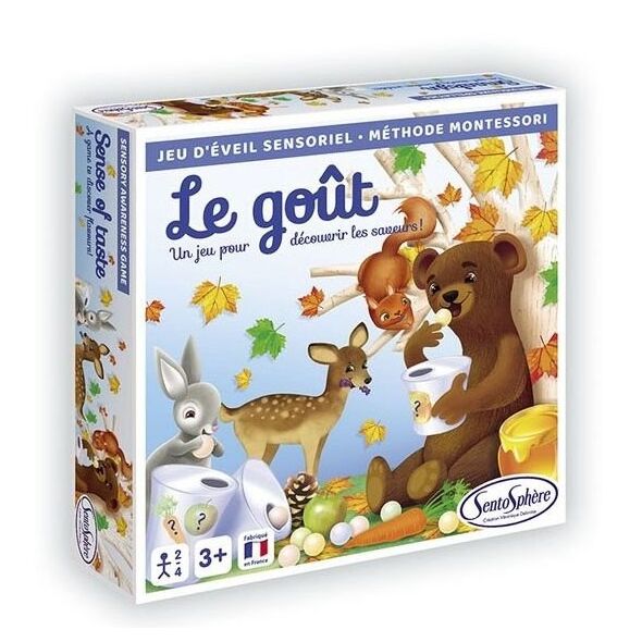 Jeu d'éveil sensoriel - LE GOUT