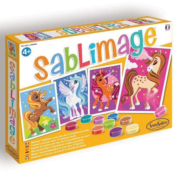 Sablimage Licornes