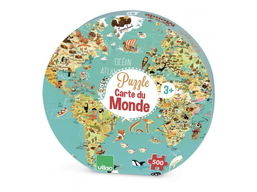 Puzzle Carte du monde