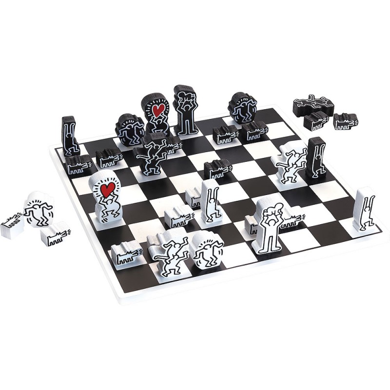 Jeu d'échecs Keith Haring