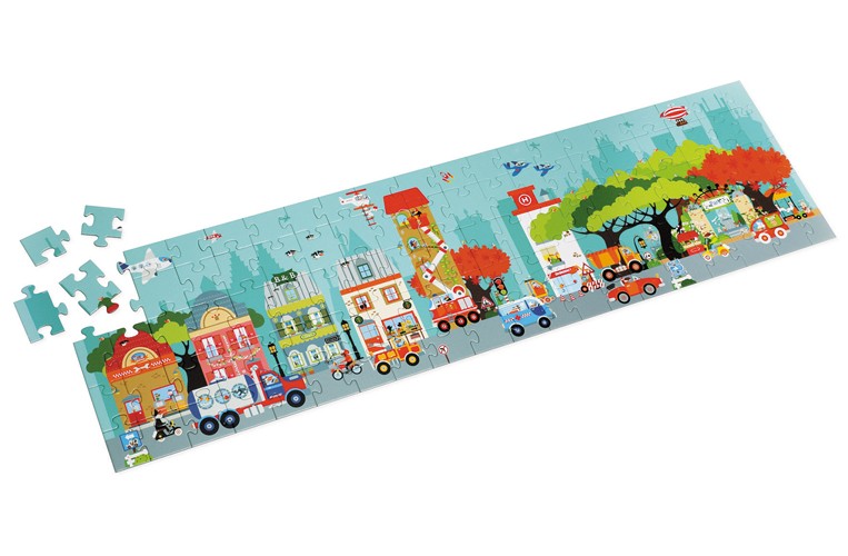 Floor Puzzle ville 100 pcs