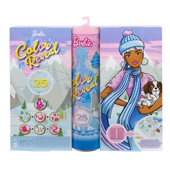 Calendrier Barbie Color Reveal