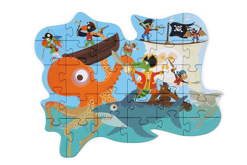 Mini Shape Puzzle Pirate 29 pcs