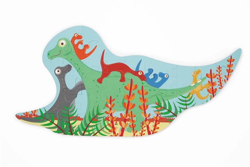 Mini Shape Puzzle Dino 30 pcs