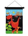 Jeu de fléchettes Dinosaures grand
