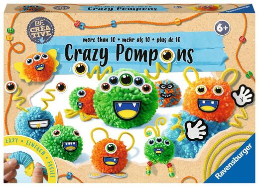 Be Creative Crazy Pompons