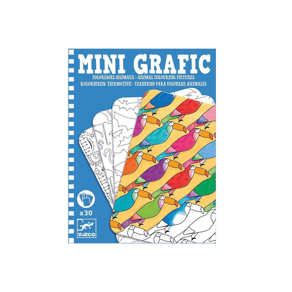 Mini Grafic - Coloriage animaux