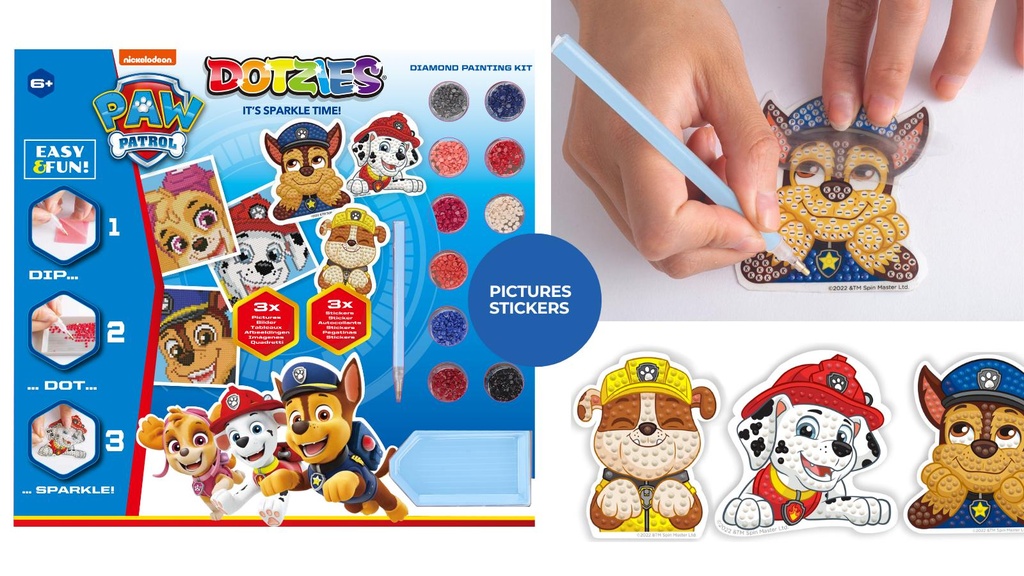 Diamond Dotz DOTZIES® Original - Paw Patrol