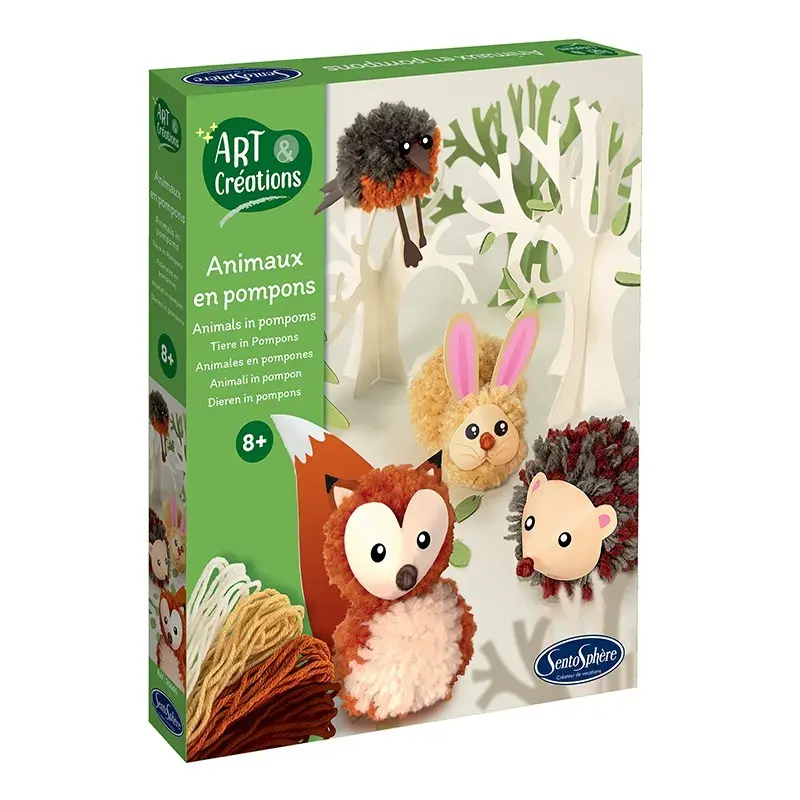 A&C ANIMAUX EN POMPONS (FR-DE-IT-EN-ES-NL-PT)