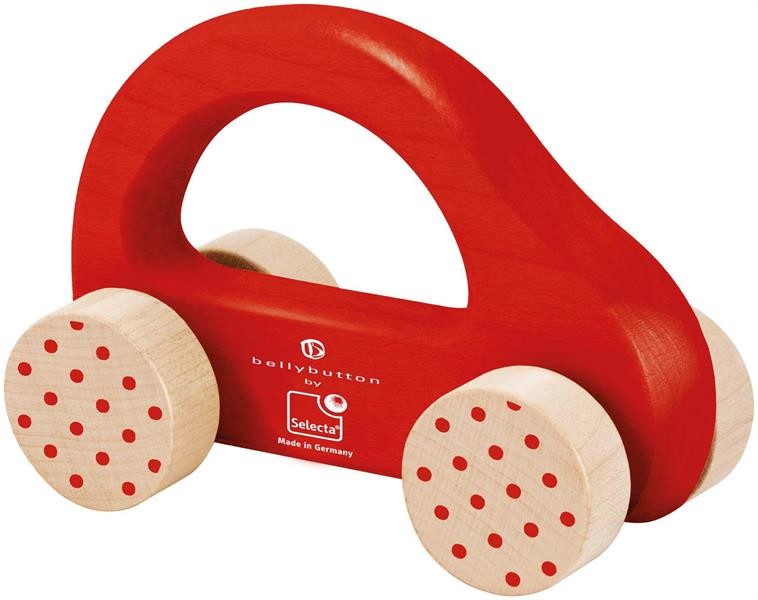 Hochet Petite voiture rapide rouge 10cm