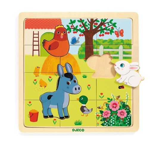 Puzzle Puzzlo Farm 15 pcs