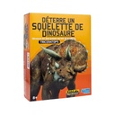 Déterre un squelette de dinosaure - Triceratops