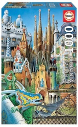 [9211874] Miniature Collage Gaudi 1000 pcs