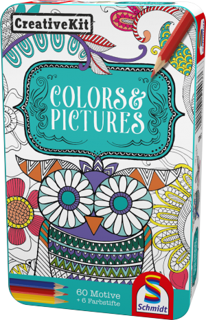 [4051403] Creative Kit, Colors & Pictures (boîte métal) (mult)