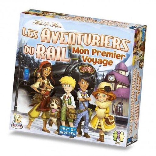 [DOW 820225] LES AVENTURIERS DU RAIL MON PREMIER VOYAGE (FR)