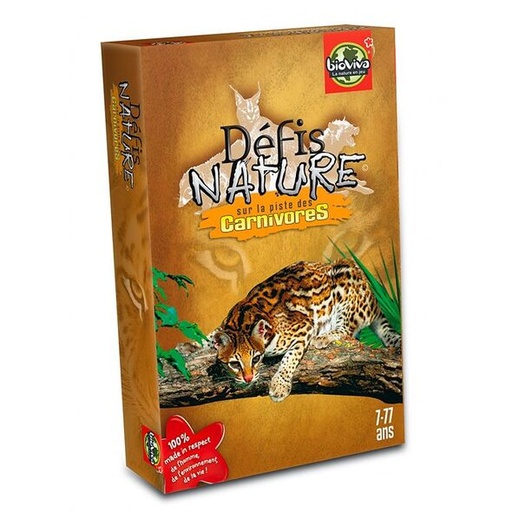 [BIO 028002] DEFIS NATURE CARNIVORES (FR)