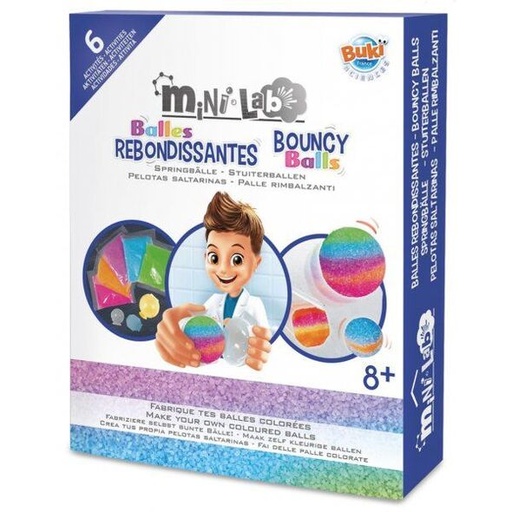 [BUK 210200] MINI LAB BALLES REBONDISSANTES