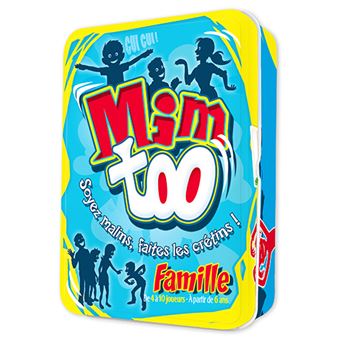[CKG 214275  nouvelle édition CKG 214365] Mimtoo Famille (FR)